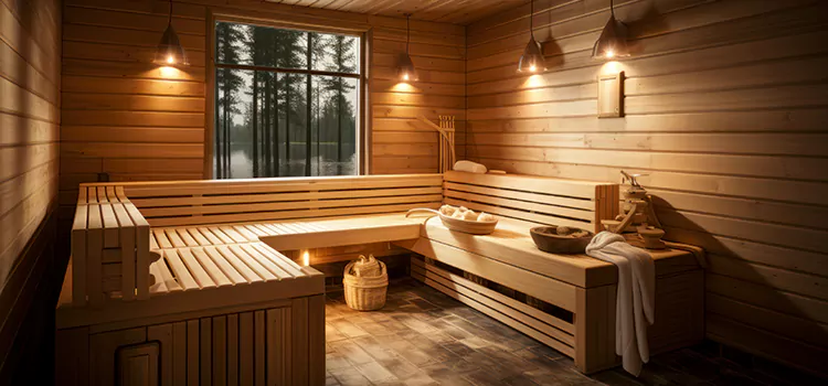 Traditional Sauna Design in Port Perry, ON