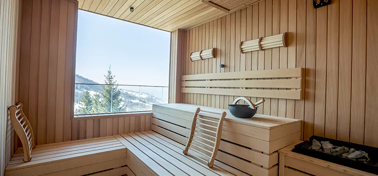 Infrared Sauna Glass Window Installation in Port Perry, ON