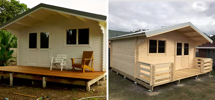 Outdoor Sauna Shed in Port Perry, ON