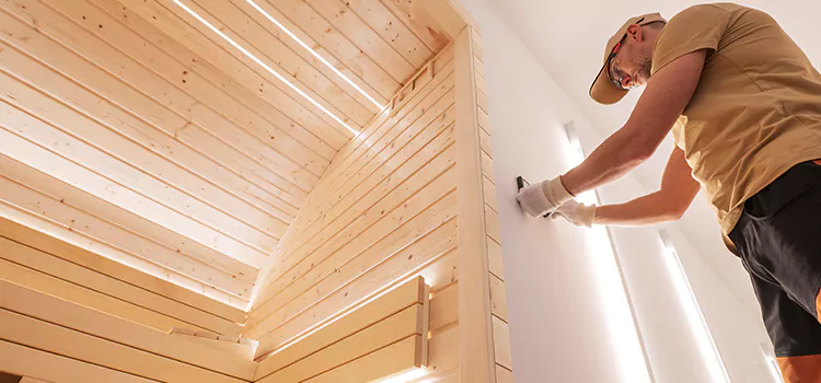 Luxury Spa-grade Sauna Setup in Port Perry, Ontario
