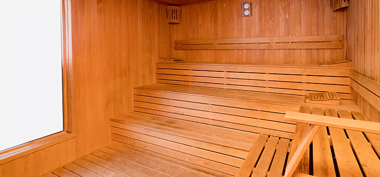 Custom Hemlock Wood Sauna Construction in Port Perry, Ontario