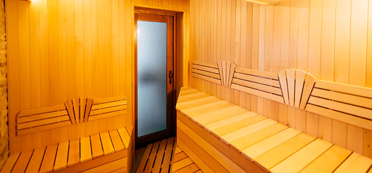 Old Cabin Conversion To Sauna in Port Perry, Ontario