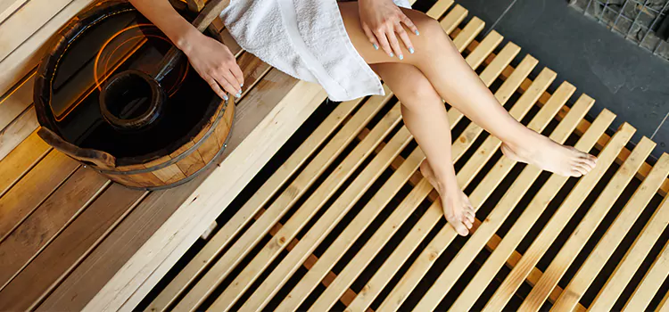 Composite Sauna Deck Installation in Port Perry, ON