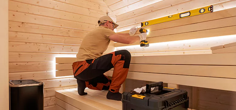 Outdoor Sauna Installation Service in Port Perry, ON