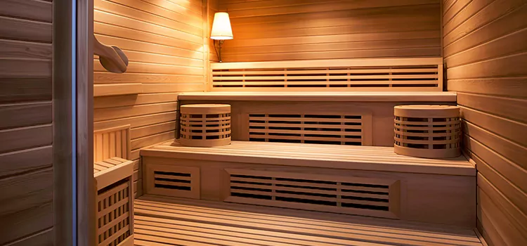 Outdoor Sauna Setup in Port Perry, ON