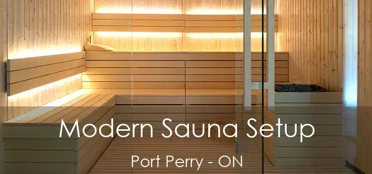  Modern Sauna Setup Port Perry - ON