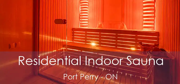  Residential Indoor Sauna Port Perry - ON