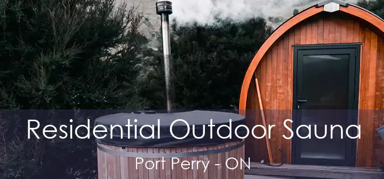  Residential Outdoor Sauna Port Perry - ON