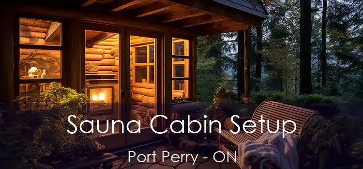  Sauna Cabin Setup Port Perry - ON