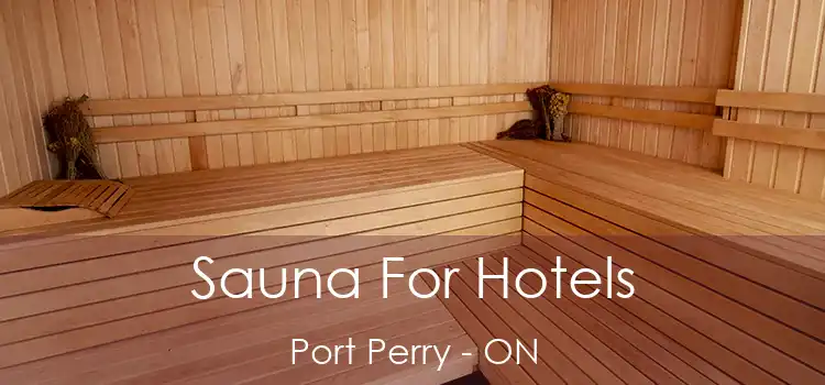  Sauna For Hotels Port Perry - ON